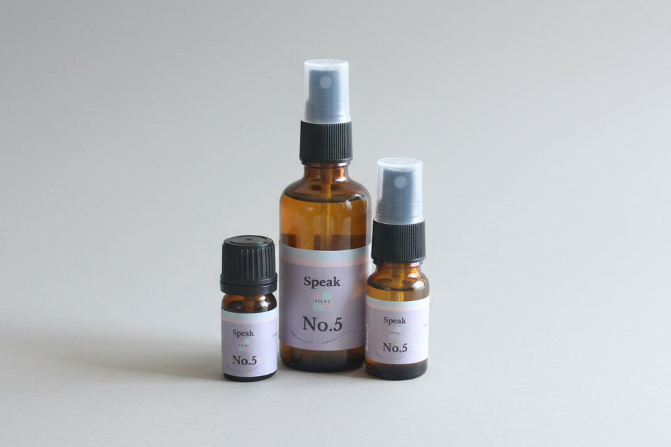 飲み込んだ言葉を解放する香り｜Speak（言葉のサポート）アロマ No.5
