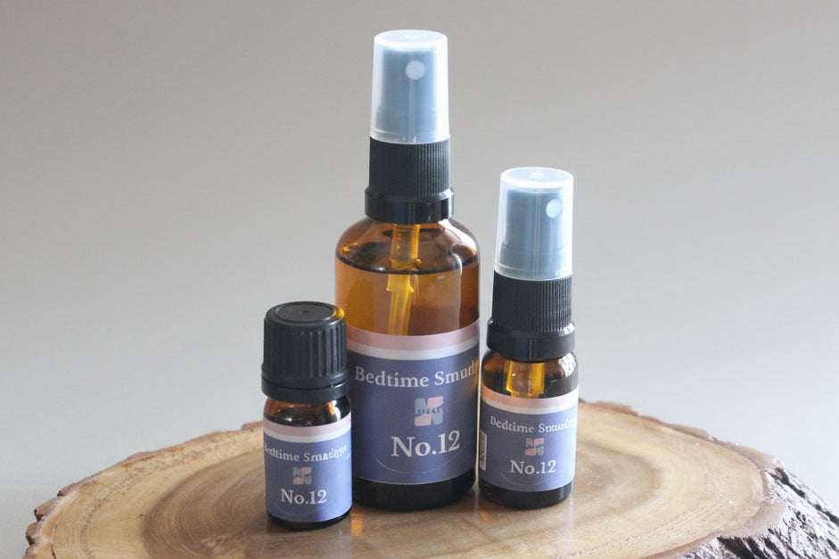心から安らぐ眠りへ導く香り｜Bedtime Smudge（安眠）アロマ