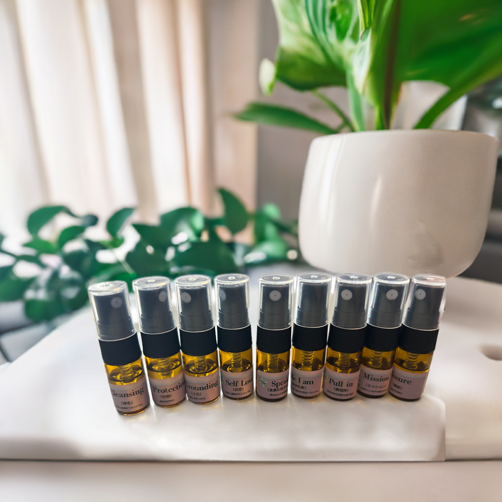 HSPシリーズ 2mlミスト全種セット｜9種類の香りを試せるミニサイズアロマ